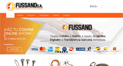 Desktop Screenshot of fussand.com